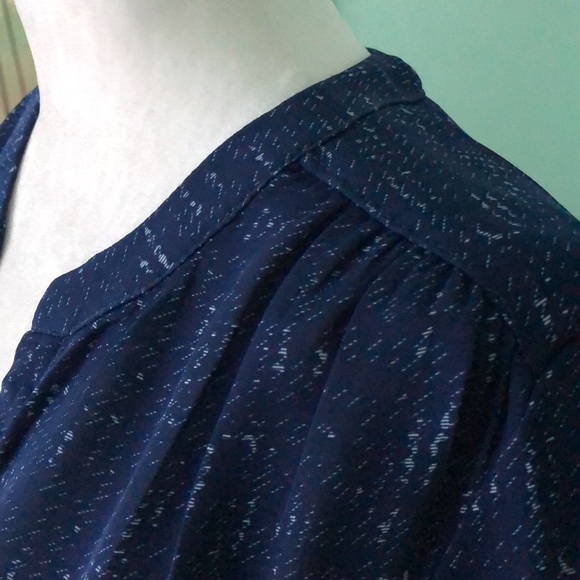 Dalia dark blue blouse size S - Picture 2 of 10